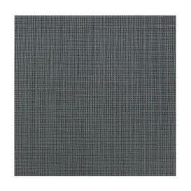 Tovagliolo di Carta 40x40cm "Tra le linee" Nero Punta-Punta (1000 Pezzi)