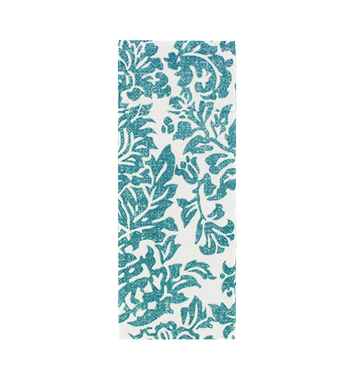 Tovagliolo Portaposate di Airlaid "Versalles" Turchese 32x40cm 55g/m² (40 Pezzi) Tovagliolo Portaposate di Airlaid "Versalles" Turchese 32x40cm 55g/m² (40 Pezzi)