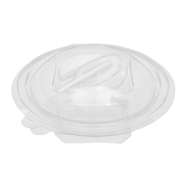 CIOTOLA insalatiera in plastica trasparente con coperchio incernierato 1 L  - 100 SOURIRE DES SAVEURS, cantina in linea, consegna