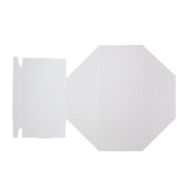 Scatola Hamburger Gourmet Kraft 13x13x13cm (150 Pezzi)