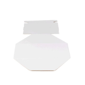 Scatola Hamburger Gourmet Kraft 13x13x10cm (25 Pezzi)