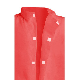 Camice TNT PP Con Velcro Senza Tasche Rosso XL 25gr (50 Pezzi)