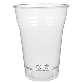 Bicchiere Plastica PP Trasparente 1000ml/1L (50 Pezzi)