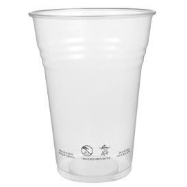 Bicchiere Plastica PP Trasparente 1000ml/1L (50 Pezzi)