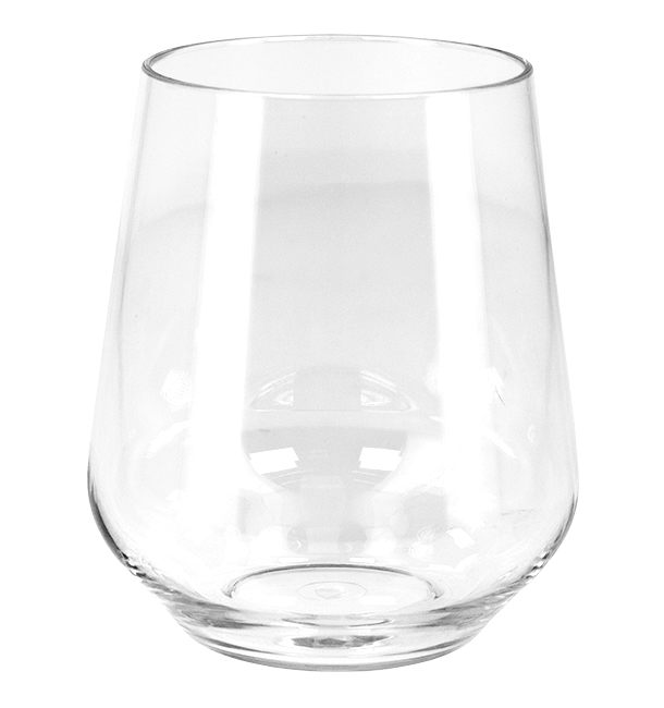 Bicchiere Riutilizzabile Durable Tritan Trasparente Elegance 390ml (6 Pezzi)