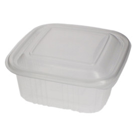 Contenitore Quadrato Coperchio PP 500 ml (600 Pezzi)