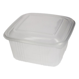Contenitore Quadrato Coperchio PP 750 ml (100 Pezzi)