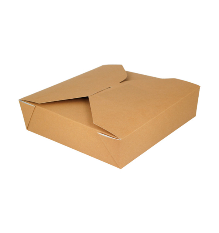 Contenitore di Cibo Naturale 21,7x21,7x6cm 2910ml (140 Pezzi) Contenitore di Cibo Naturale 21,7x21,7x6cm 2910ml (140 Pezzi)