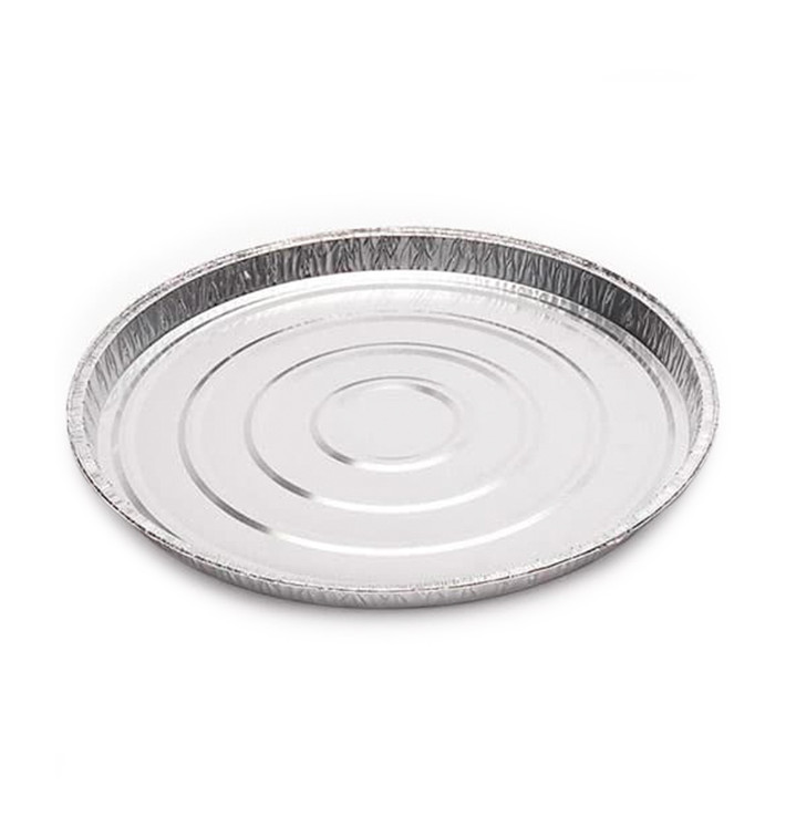 Teglia per Pizze Alluminio 295mm 1100ml (800 Pezzi) Teglia per Pizze Alluminio 295mm 1100ml (800 Pezzi)