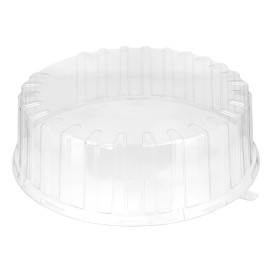 Coperchio di Plastica per Contenitore di Torta APET Ø31x10cm (90 Pezzi)