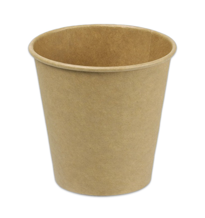 Bicchiere Carta 3 Oz/100ml Kraft-Kraft Ø5,8cm (50 Pezzi) Bicchiere Carta 3 Oz/100ml Kraft-Kraft Ø5,8cm (50 Pezzi)