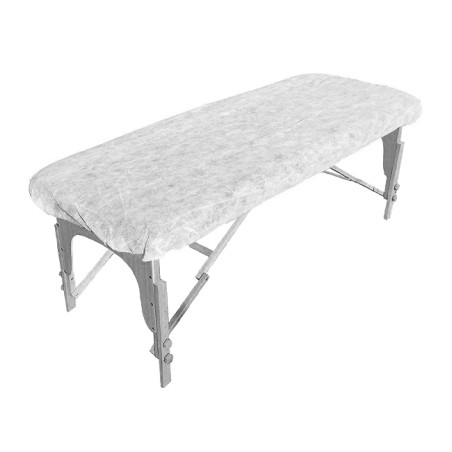Lenzuola Regolabile in TNT di PP 80x210cm Bianco (100 Pezzi)