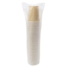 Bicchiere Carta 9 Oz/280ml Kraft-Kraft Ø8,1cm (1.000 Pezzi)