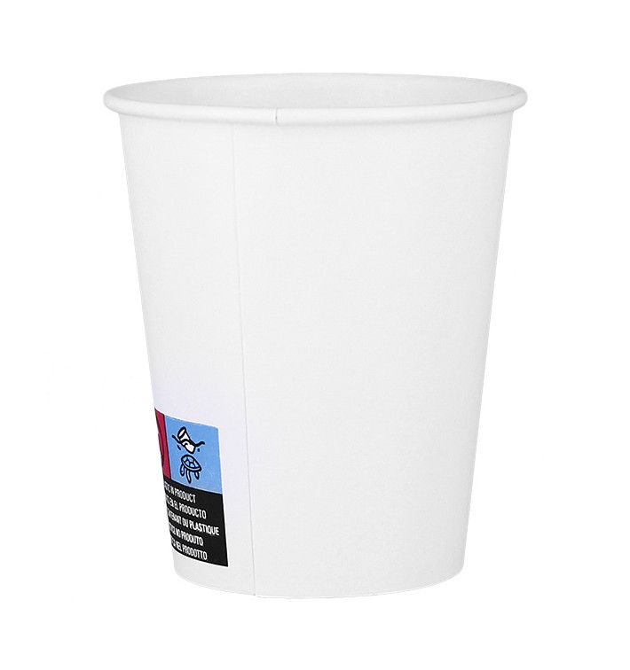 Bicchiere di Carta ECO 7Oz/210ml Bianco Ø7cm (1.000 Pezzi) Bicchiere di Carta ECO 7Oz/210ml Bianco Ø7cm (1.000 Pezzi)