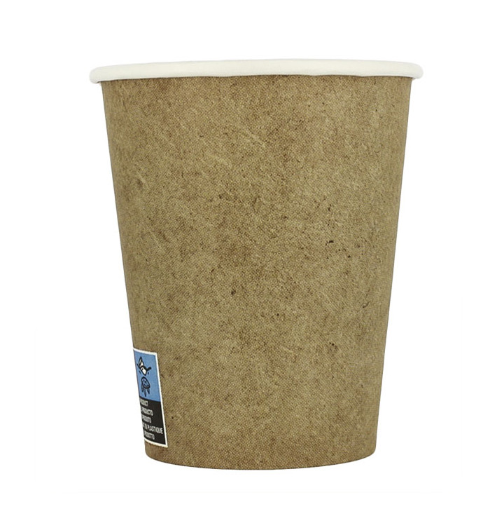 Bicchiere di Carta 9Oz/280 ml Kraft Ø8,0cm (1000 Pezzi) Bicchiere di Carta 9Oz/280 ml Kraft Ø8,0cm (1000 Pezzi)