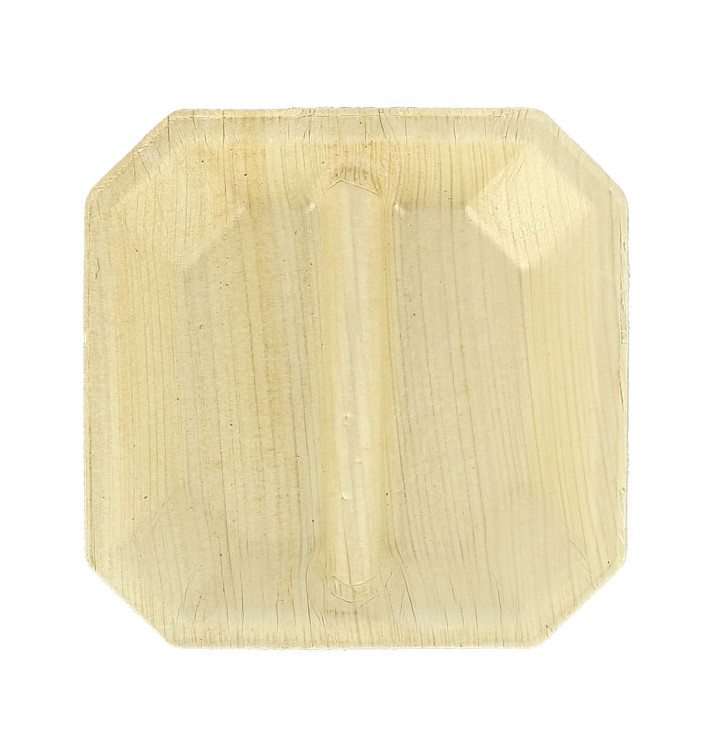 Mini Piatto quadrato Foglia di Palma 2C 10x10cm (10 Pezzi) Mini Piatto quadrato Foglia di Palma 2C 10x10cm (10 Pezzi)
