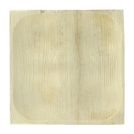 Piatto quadrato Foglia di Palma 4S 20,5X20,5cm (10 Pezzi)