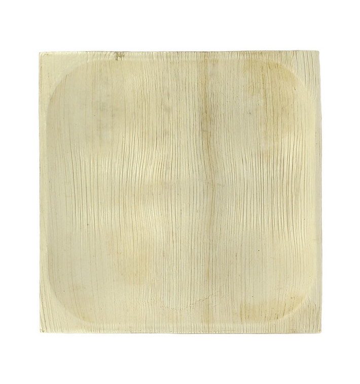 Piatto quadrato Foglia di Palma 4S 20,5X20,5cm (100 Pezzi) Piatto quadrato Foglia di Palma 4S 20,5X20,5cm (100 Pezzi)