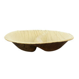 Piatto Tondo Foglia di Palma 2S 9x8cm (10 Pezzi)