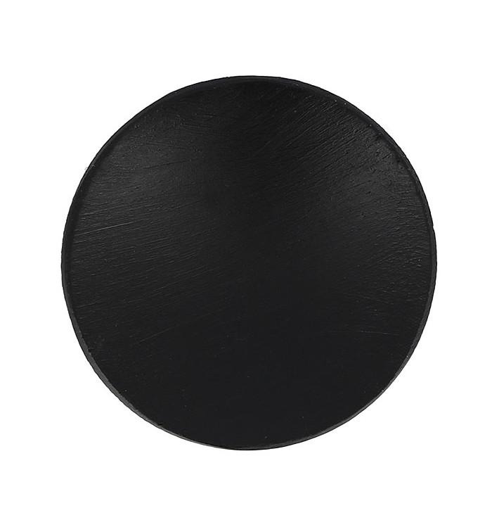 Piatto Degustazione di Bambu Nero Ø6cm (24 Pezzi)