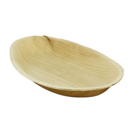 Piatto Ovale in Foglia di Palma 19x12cm (10 Pezzi)