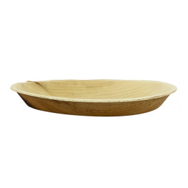 Piatto Ovale in Foglia di Palma 19x12cm (10 Pezzi)