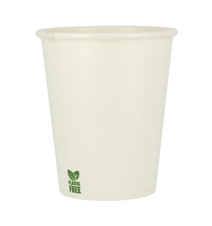 Bicchiere di Carta Senza Plastica 7 Oz/210ml Bianco Ø7cm (50 Pezzi) Bicchiere di Carta Senza Plastica 7 Oz/210ml Bianco Ø7cm (50 Pezzi)