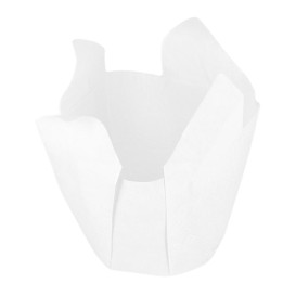 Pirottini Muffin Tulip Ø50x50/80 mm Bianco (2000 Pezzi)