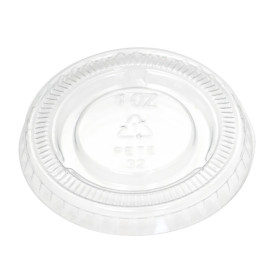 Coperchio per barattolo di salsa PET Trans. 30ml (2500 Pezzi)