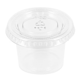 Coperchio per barattolo di salsa PET Trans. 30ml (2500 Pezzi)