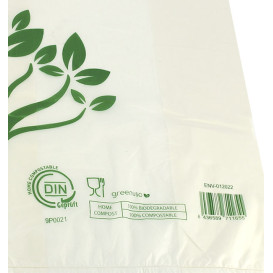 Sacchetto Canottiera Home Compost “Be Eco!” 40x50cm (100 Pezzi)