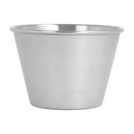 Contenitore Inox per Salse 120ml (12 Uds) 