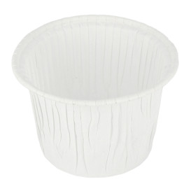 Pirottini per CupCake 4,5x4x6,3cm Bianco (3080 Pezzi)