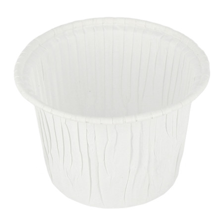 Pirottini per CupCake 4,5x4x6,3cm Bianco (3080 Pezzi)