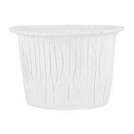 Pirottini per CupCake 4,5x4x6,3cm Bianco (3080 Pezzi)