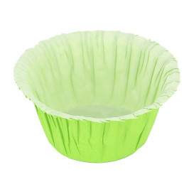 Pirottini per CupCake 4,9x3,8x7,5cm Verde (500 Pezzi)