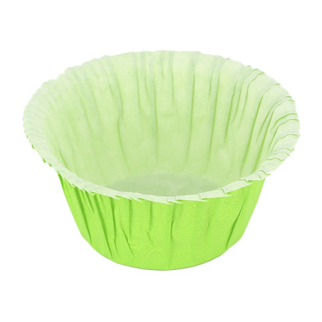 Pirottini per CupCake 4,9x3,8x7,5cm Verde (500 Pezzi)