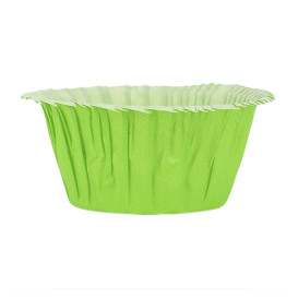 Pirottini per CupCake 4,9x3,8x7,5cm Verde (500 Pezzi)