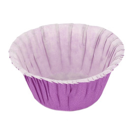 Pirottini per CupCake 4,9x3,8x7,5cm Viola (500 Pezzi)