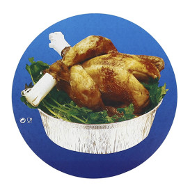 Coperchio per Contenitore Alluminio 935 e 1400ml (125 Pezzi)