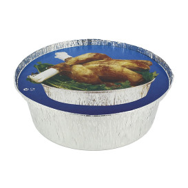 Coperchio per Contenitore Alluminio 935 e 1400ml (125 Pezzi)