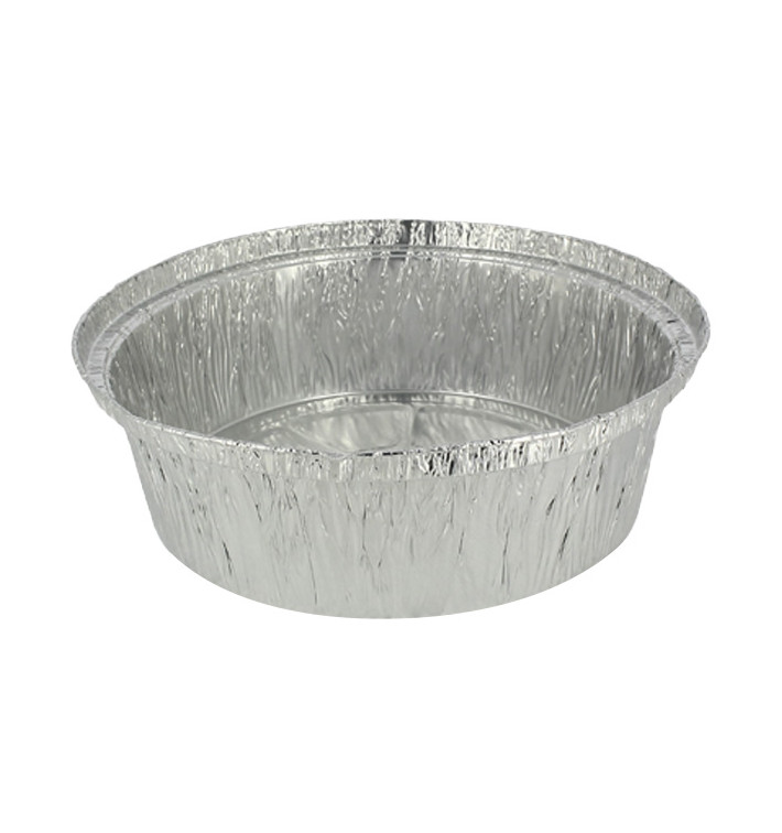 Contenitore in Alluminio 1400ml Circolari per Pollo (500 Pezzi) Contenitore in Alluminio 1400ml Circolari per Pollo (500 Pezzi)