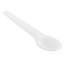 Cucchiaino di Carta Bianco 13cm (50 Pezzi)