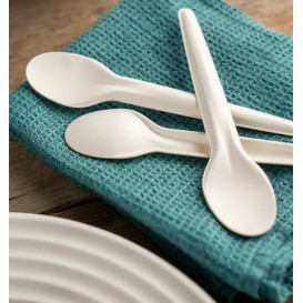 Cucchiaino di Carta Bianco 13cm (50 Pezzi)