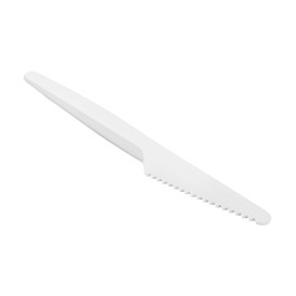 Coltello di Carta Bianco 17cm (50 Pezzi)