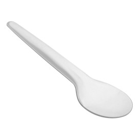 Cucchiaio di Carta Bianco 17cm (50 Pezzi)