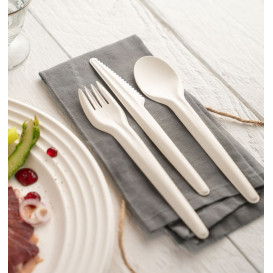Cucchiaio di Carta Bianco 17cm (50 Pezzi)