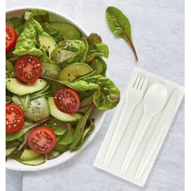 Cucchiaino di Carta Bianco 13cm (50 Pezzi)
