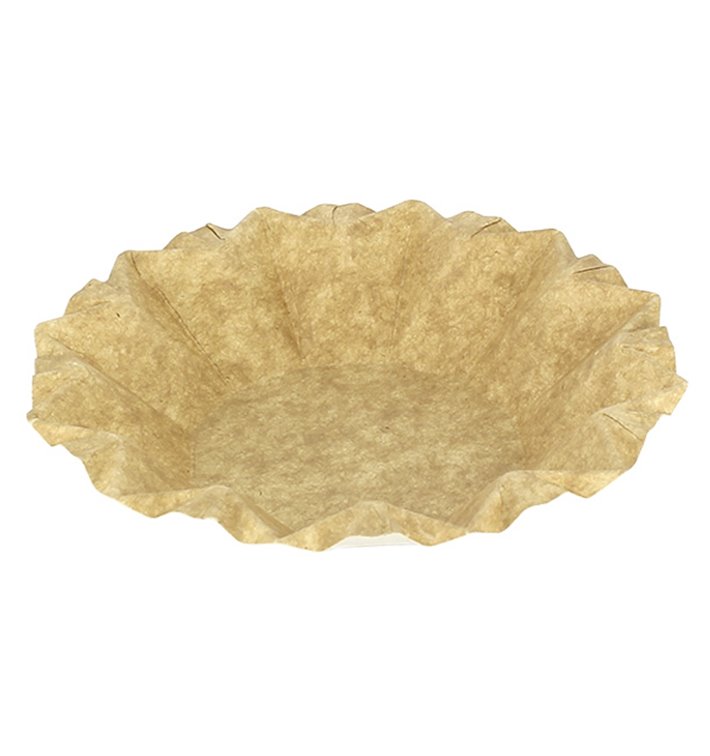 Piatto Fondo di Carta Kraft “Flower” Ø16cm 245g/m² (50 Pezzi) Piatto Fondo di Carta Kraft “Flower” Ø16cm 245g/m² (50 Pezzi)