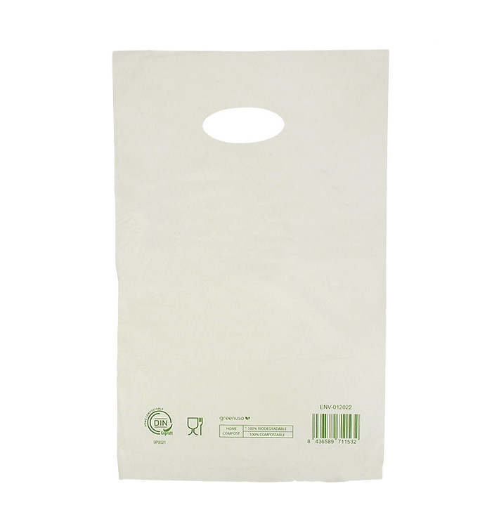 Sacchetti Manico Fustellato Home Compost “Classic” 20x33cm (3.000 Pezzi) Sacchetti Manico Fustellato Home Compost “Classic” 20x33cm (3.000 Pezzi)